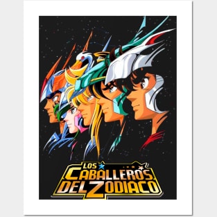 LOS CABALLERO DEL ZODIACO Posters and Art